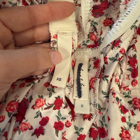 New! SET For Love and Lemons Melrose Bustier and Panty rose floral 31302 - Picture 11 of 13